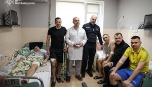 Атака РФ на Полтавщину 5 мая: 15 спасателей до сих пор находятся на лечении, двое — в тяжелом состоянии, — Клименко. ФОТОРЕПОРТАЖ