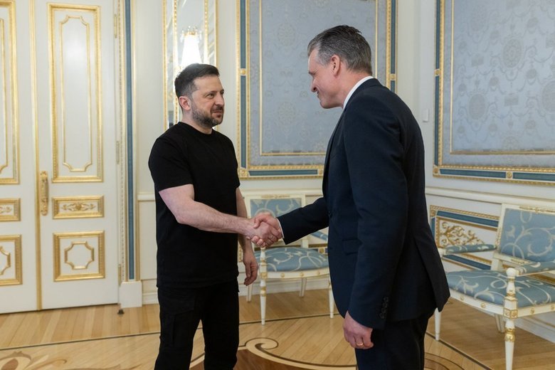 Зеленський зустрівся з німецькою делегацією