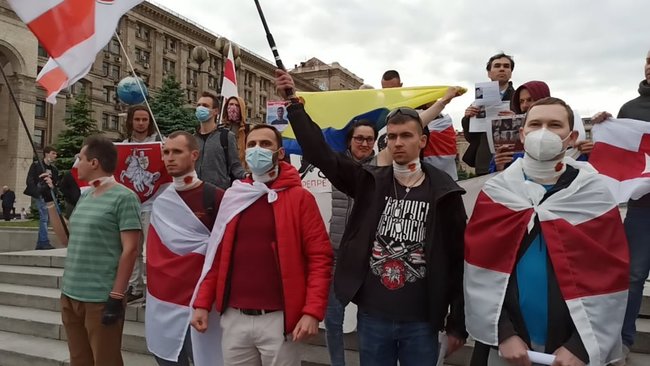 Акція солідарності з білоруськими дітьми-політвязнями пройшла в центрі Києва 20