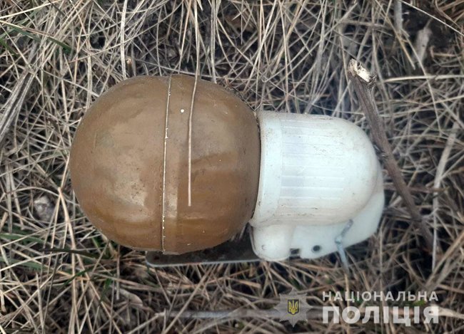 У Волновасі діти знайшли гранату на спортмайданчику, - Нацполіція 02