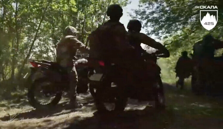 First assault motorcycle company in Armed Forces of Ukraine was formed as part of "Skala" regiment. VIDEO