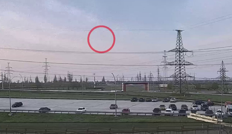 "Ukraine has recorded another act of nuclear terrorism by Russia": Energoatom has published evidence of flight of Russian cruise missile over South Ukrainian nuclear power plant. VIDEO