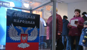 'Government employees' in occupied Donbas received texts messages with threats during recent sham elections, - MoD