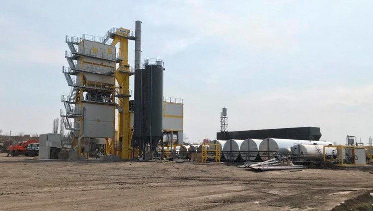 В Харьковской области открылся крупнейший в Украине асфальтобетонный завод компании "Автомагистраль-Юг". ФОТО