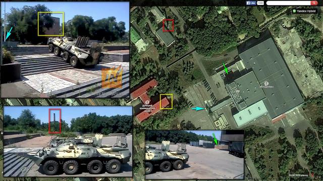 армия донецк боеприпасы вооружение рф база оккупанты