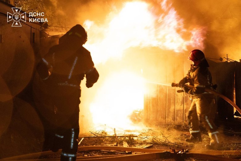Ліквідація пожеж у Києві