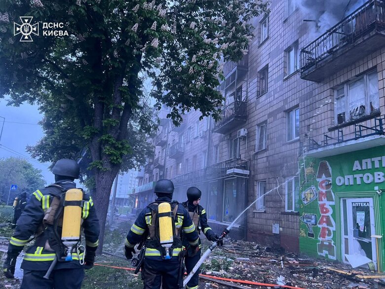 наслідки атаки на Київ