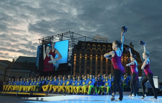 Українських спортсменів урочисто провели на Дефлімпіаду-2017 06 Українських спортсменів урочисто провели на Дефлімпіаду-2017 06