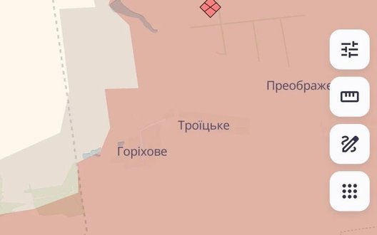 Ворог просунувся поблизу Горіхового на Донеччині та Філії на Дніпропетровщині, - DeepState. МАПА