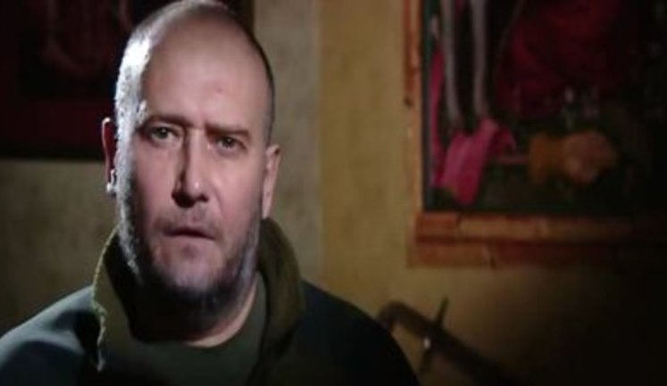 "Мій брат по зброї, по ідеї, по вірі", - Ярош звернувся до своїх прихильників і закликав голосувати за Кошулинського. ВIДЕО