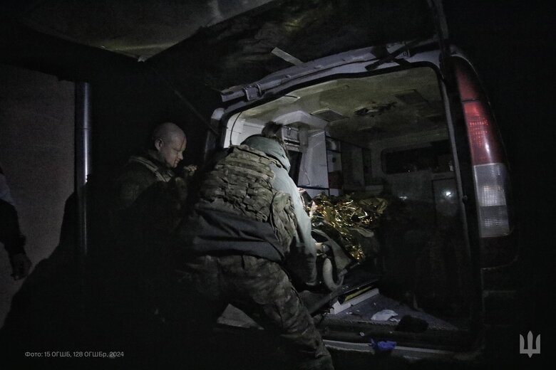 Евакуація поранених воїнів