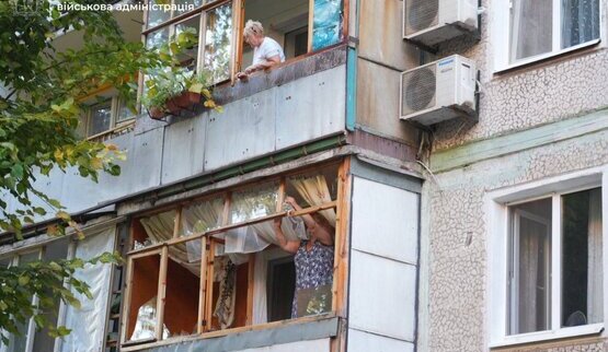 Наслідки удару по Запоріжжю