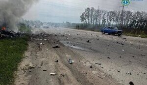 РФ ударила по автомобилям энергетов в Сумской области