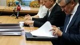 Мартыненко просит суд выпустить его за границу, чтобы представлять Центр Разумкова. ФОТОрепортаж
