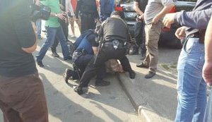 Six persons detained outside Inter TV channel, Kyiv police head says