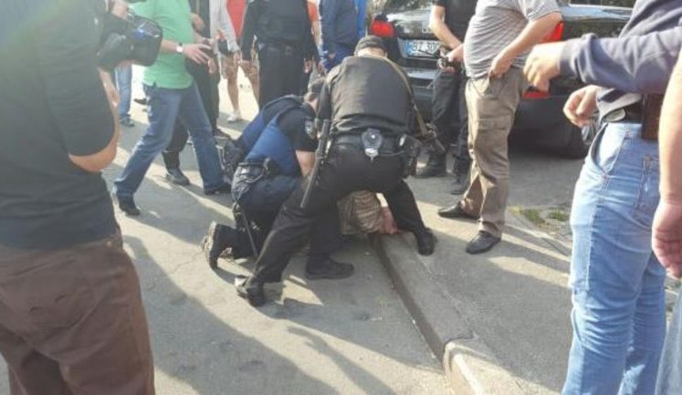 Six persons detained outside Inter TV channel, Kyiv police head says