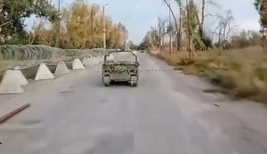 Ukrainian UAV operator shot down Russian FPV drone with net as it attempted to attack ground-based system from rear. VIDEO