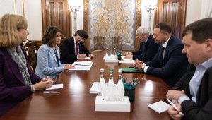 В Офисе президента прошла встреча с представителем Госдепа США Данниган - обсудили "Северный поток-2" и Донбасс. ФОТО