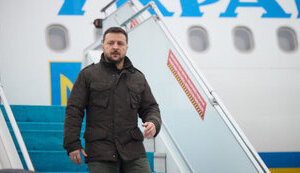 Zelenskyy arrived in France