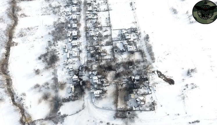 Joint forces use drones to destroy enemy command post in Luhansk region. VIDEO