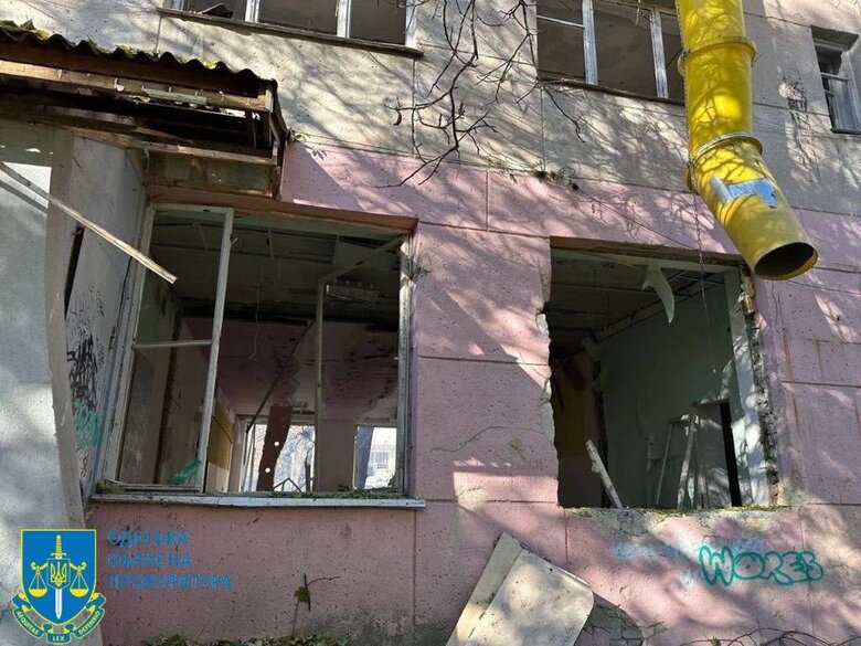 наслідки удару по Одесі