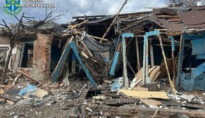 Последствия вражеских ударов БпЛА по Чугуеву: пострадала женщина, повреждены дома, церковь и неработающее предприятие. ФОТОрепортаж