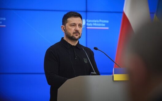 President of Ukraine Zelenskyy in Poland