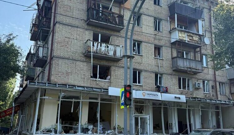 Российскими ударами уничтожено два отделения "Укрпочты" в Киеве. ФОТО