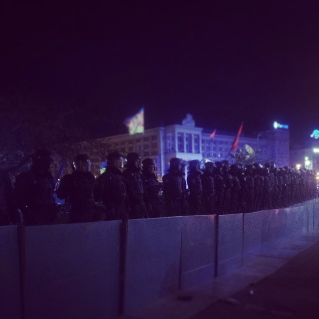 майдан беркут разгон