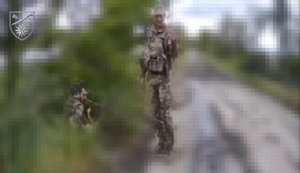 Operators of ground robots from 66th Separate Mechanised Brigade successfully carried out two evacuation missions and rescued four wounded Ukrainian soldiers. VIDEO