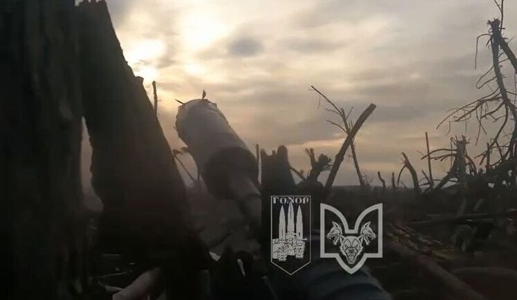 "Вовки Да Вінчі" у видовищному ближньому бою розстріляли штурмову групу "Вагнера" під Бахмутом. ВIДЕО