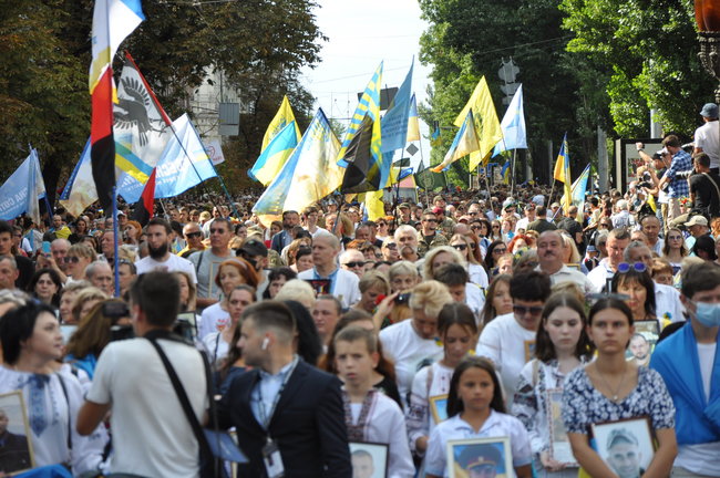 Марш захисників України відбувся в центрі Києва 83