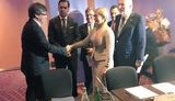 Лідер каталонських сепаратистів Пучдемон побажав Тимошенко перемоги на виборах. У лідера "Батьківщини" кажуть про "ввічливість". ФОТО