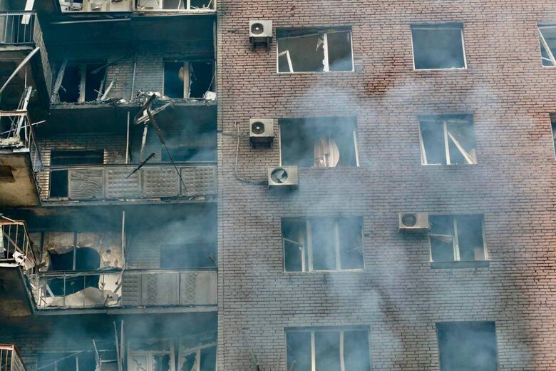 Удари по Покровську ввечері 20 січня