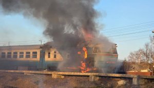 під Сумами російський дрон влучив у пасажирський поїзд