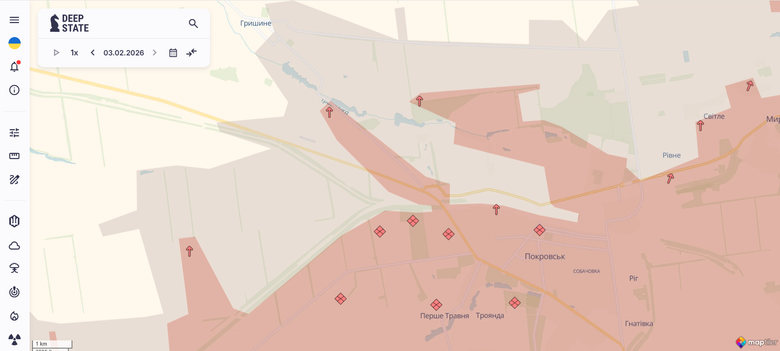 Покровск карта