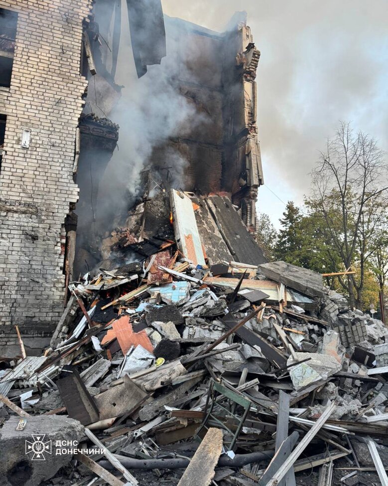 Окупанти обстріляли Лиман у Донецькій області 23 жовтня