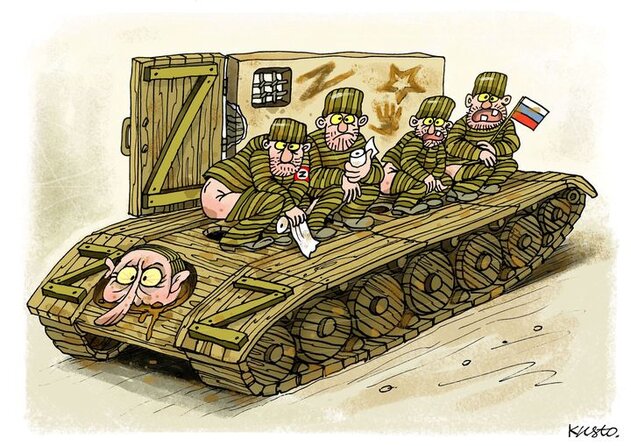 Have the 300,000 bags been prepared yet? Putin’s mobilization in PHOTO memes 14