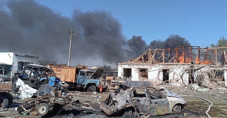 Берислав після ворожих авіаударів 01