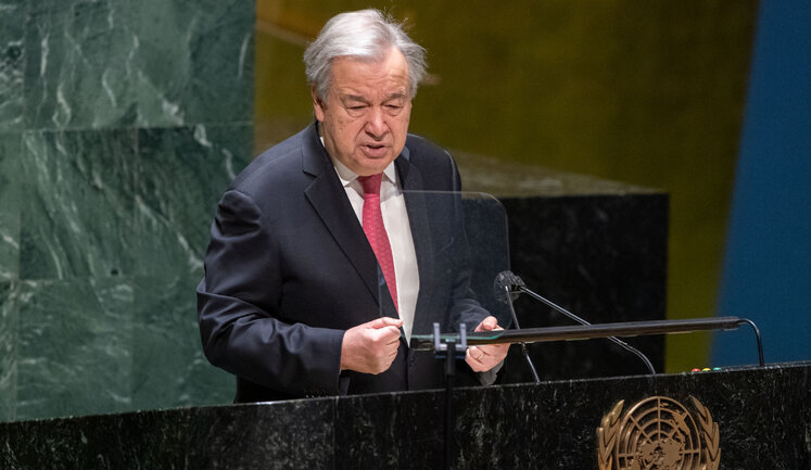 ООН зупинила деякі програми підтримки в Україні через скорочення фінансування з боку США, - Гутерріш