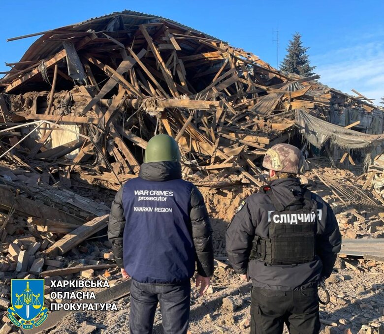Russian Federation strikes Zolochiv with a KAB on 18 February 2025