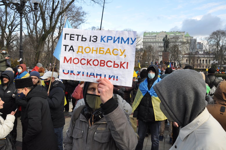 Водкі нєт. Ідітє домой, - Марш єдності за Україну відбувся в Києві 04