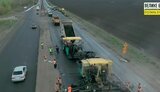 Ділянку "дороги єдності" на Дніпропетровщині ремонтують у цілодобовому режимі, - "Укравтодор". ВIДЕО