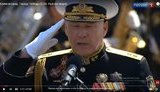 Віцеадмірал-зрадник Єлісєєв надягнув на путінський парад українські військові нагороди. ФОТО