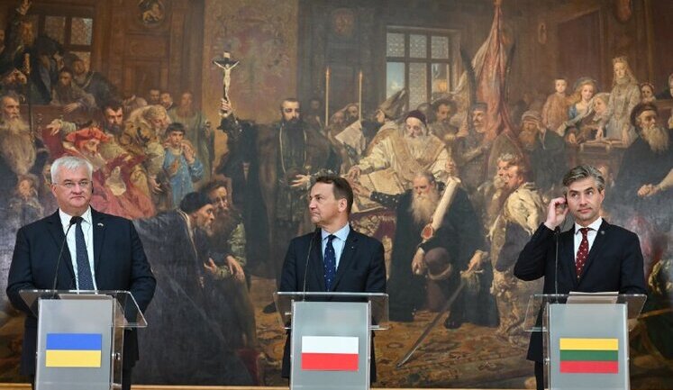 Ministers of Lublin Triangle countries supported idea of meeting of three presidents in Kyiv