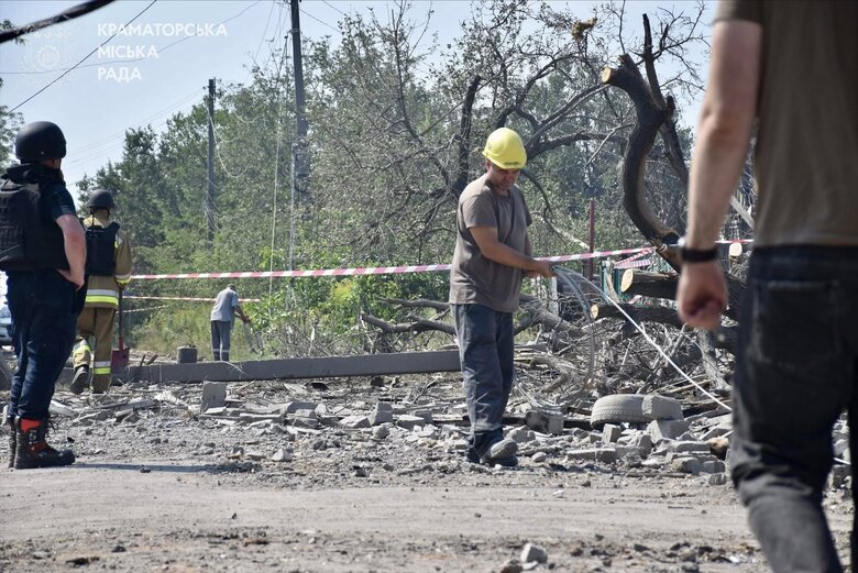 Краматорськ після обстрілу