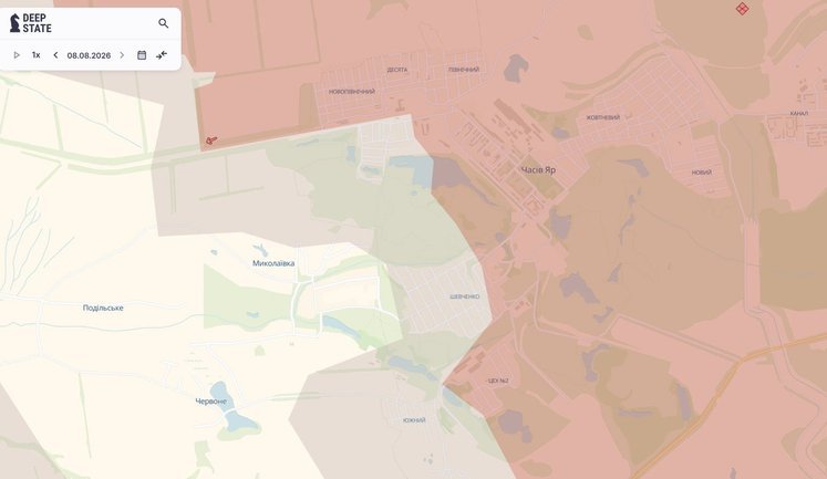 Russian forces have advanced near Illinivka and in Chasiv Yar, – DeepState. MAP