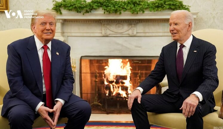 Байден провел встречу с Трампом в Белом доме. ФОТОрепортаж