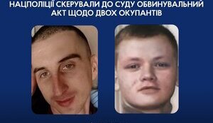 Two Russian soldiers who threatened to shoot civilians during occupation of Bucha will be tried - National Police. PHOTO