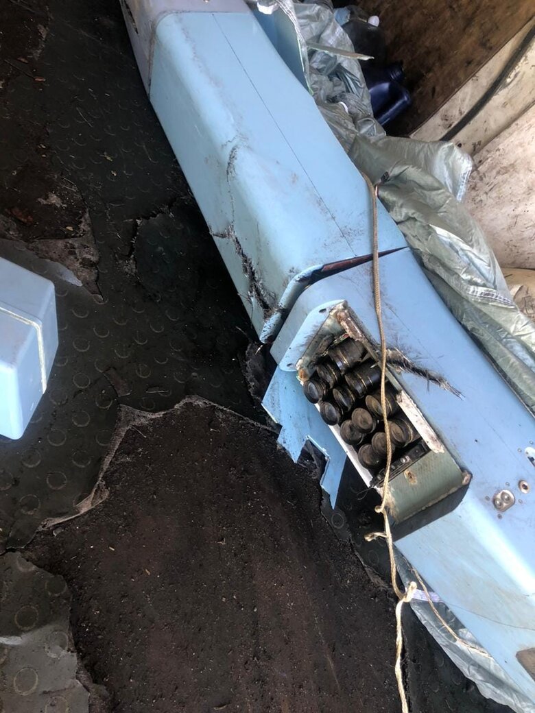 Ворожий безпілотник типу Картограф збито на Дніпропетровщині, - ПК Схід 02